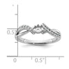 Peg Set Diamond Semi-mount Criss-Cross Engagement Rings