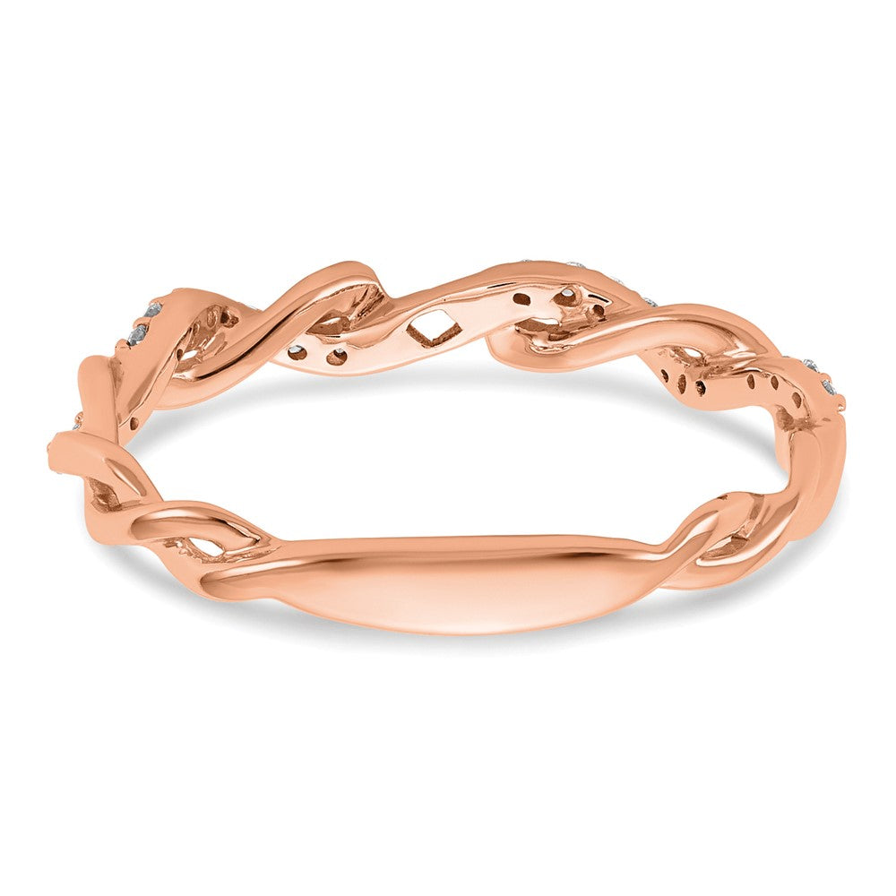 Peg Set Diamond Semi-mount Criss-Cross Engagement Rings