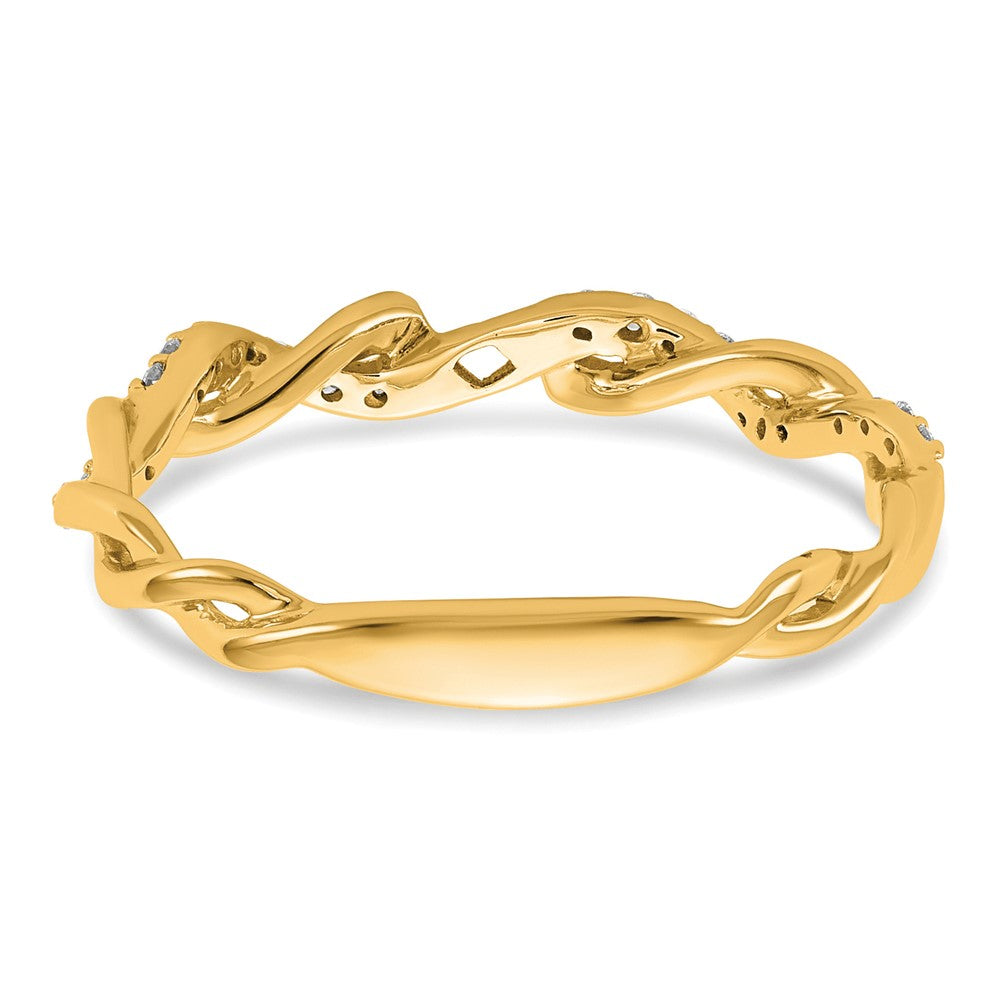 Peg Set Diamond Semi-mount Criss-Cross Engagement Rings