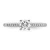 Diamond Semi-mount Engagement Rings