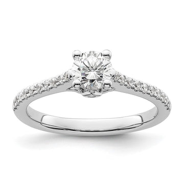 Diamond Semi-mount Engagement Rings