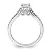 Diamond Semi-mount Engagement Rings