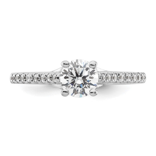 Diamond Semi-mount Engagement Rings