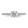 Diamond Semi-mount Engagement Rings