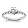 Diamond Semi-mount Engagement Rings