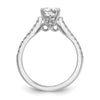 Diamond Semi-mount Engagement Rings