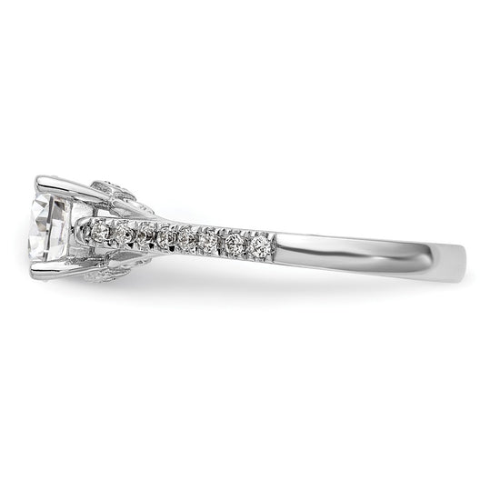 Diamond Semi-mount Engagement Rings
