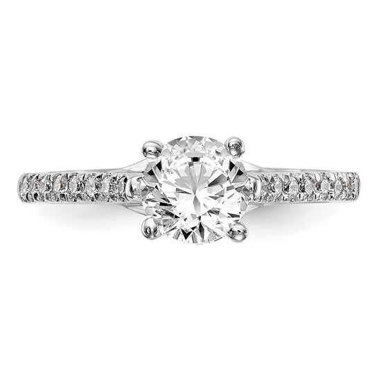 Diamond Semi-mount Engagement Rings