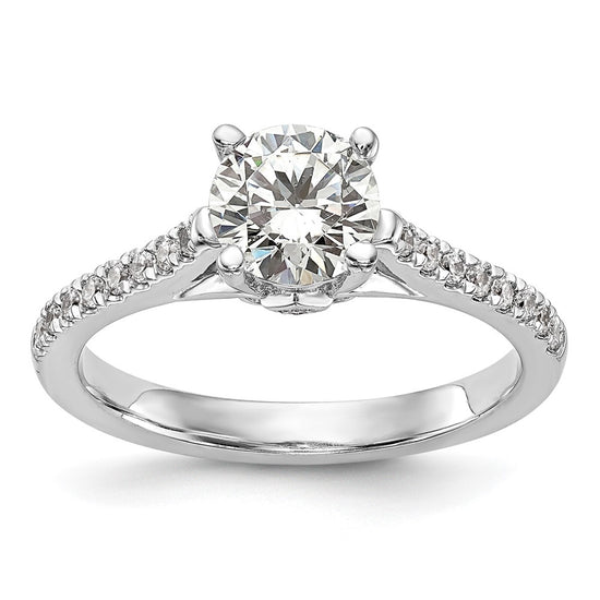 Diamond Semi-mount Engagement Rings