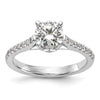 Diamond Semi-mount Engagement Rings