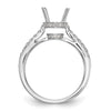 Diamond Semi-mount Engagement Rings