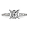 Diamond Semi-mount Engagement Rings