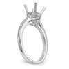 Diamond Semi-mount Engagement Rings