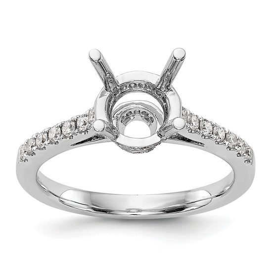 Diamond Semi-mount Engagement Rings