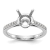 Diamond Semi-mount Engagement Rings