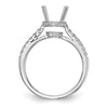 Diamond Semi-mount Engagement Rings