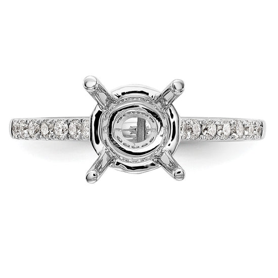 Diamond Semi-mount Engagement Rings