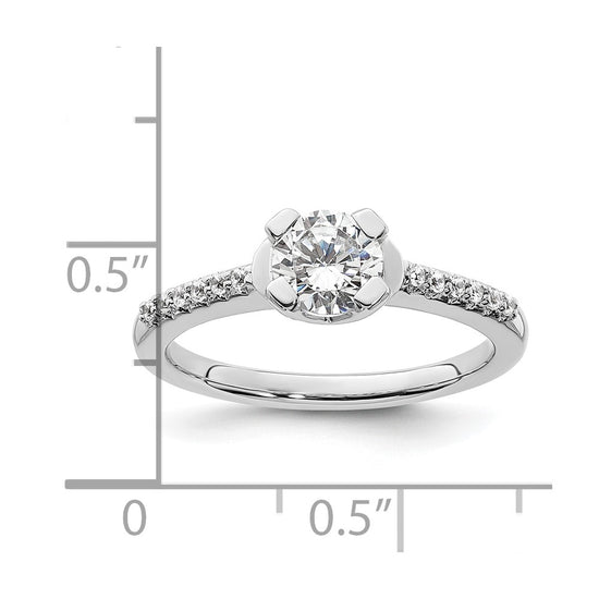 Diamond Semi-mount Engagement Rings