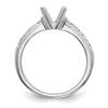 Diamond Semi-mount Engagement Rings