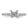 Diamond Semi-mount Engagement Rings