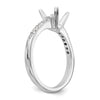 Diamond Semi-mount Engagement Rings
