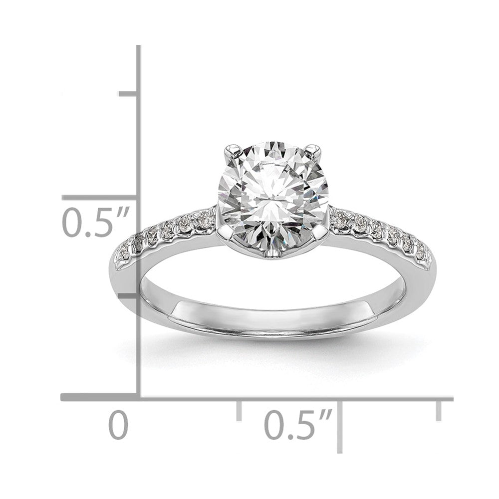 Diamond Semi-mount Engagement Rings