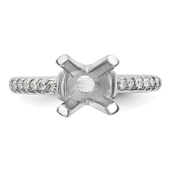 Diamond Semi-mount Engagement Rings