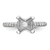 Diamond Semi-mount Engagement Rings