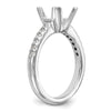 Diamond Semi-mount Engagement Rings