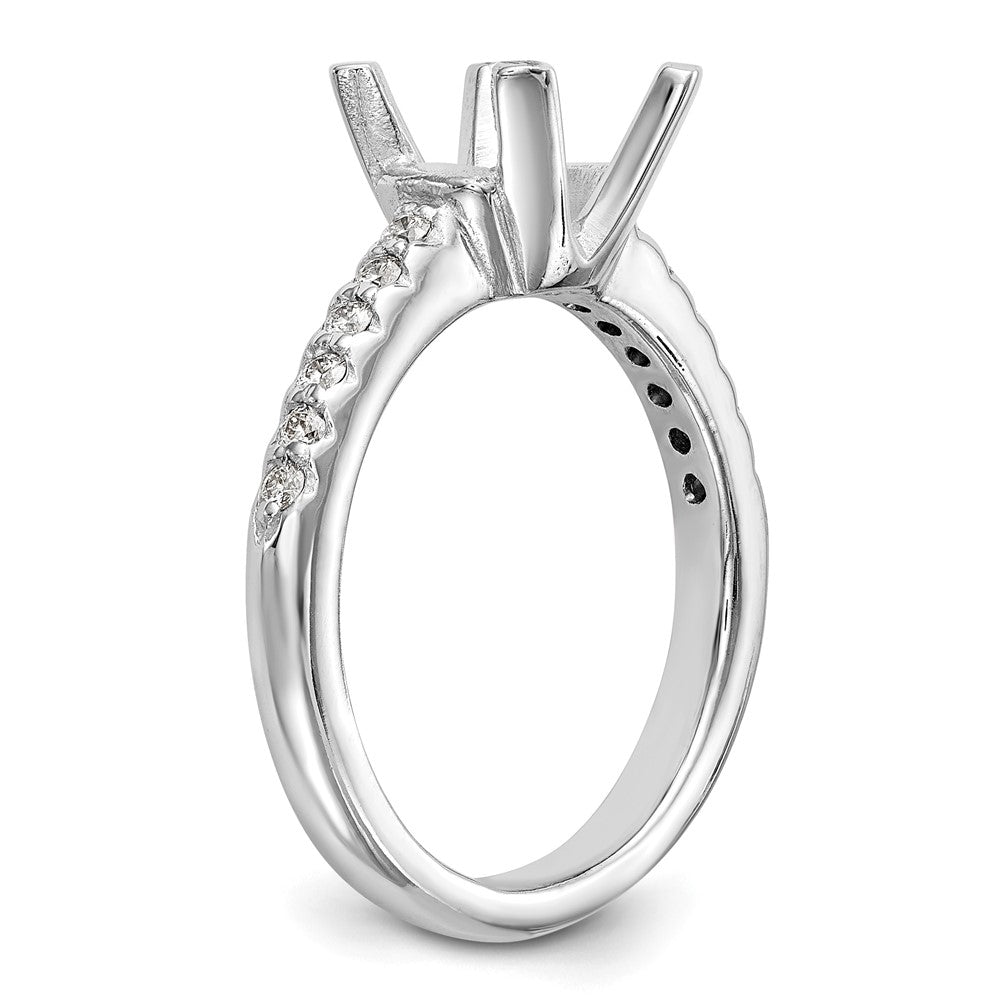 Diamond Semi-mount Engagement Rings