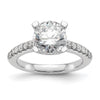 Diamond Semi-mount Engagement Rings