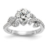Diamond Semi-Mount Engagement Rings