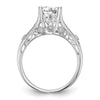 Diamond Semi-mount Engagement Rings