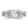 Diamond Semi-mount Engagement Rings
