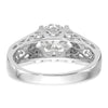 Diamond Semi-mount Engagement Rings