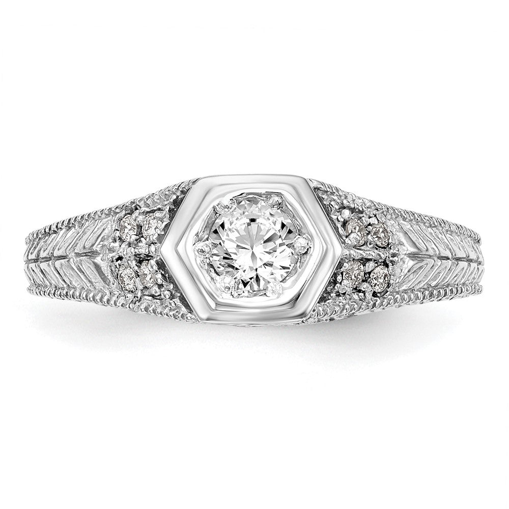 Diamond Semi-mount Engagement Rings