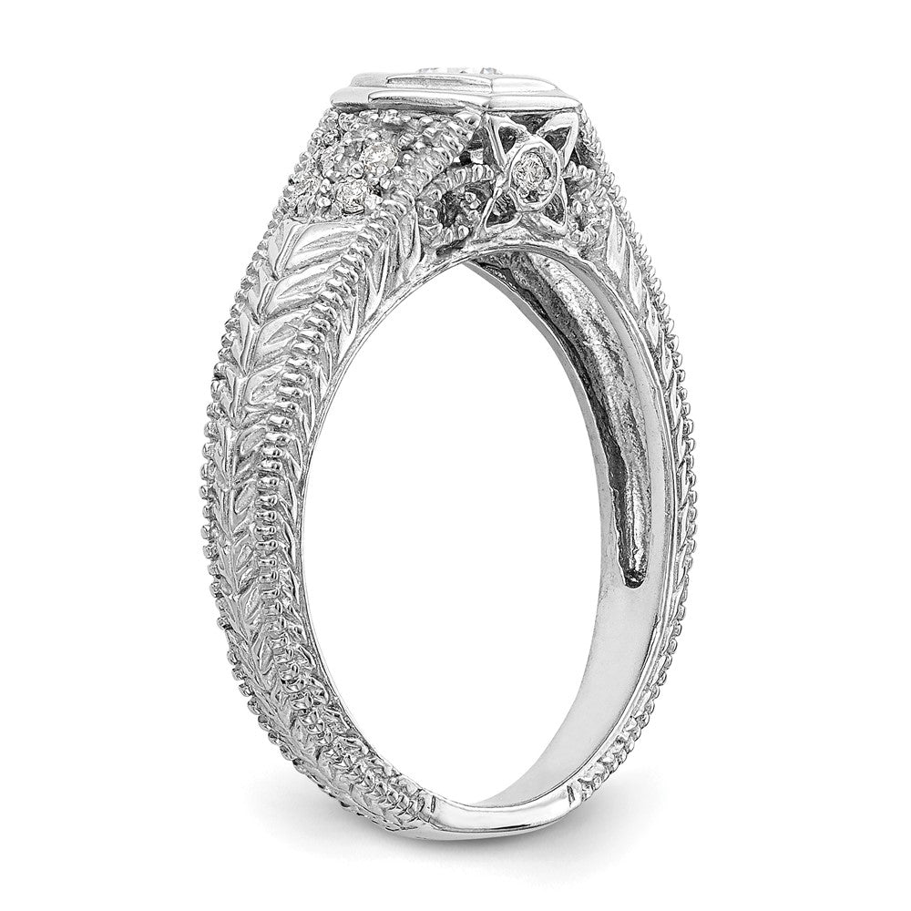 Diamond Semi-mount Engagement Rings