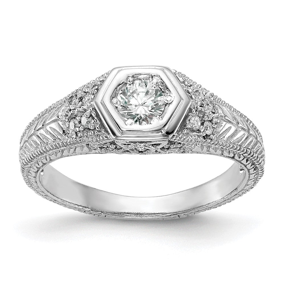 Diamond Semi-mount Engagement Rings
