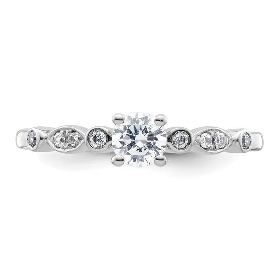 Diamond Semi-mount Engagement Rings