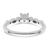 Diamond Semi-mount Engagement Rings