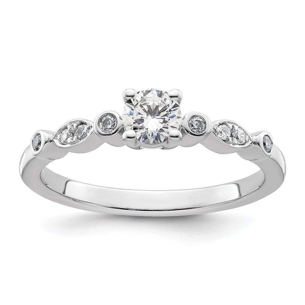 Diamond Semi-mount Engagement Rings