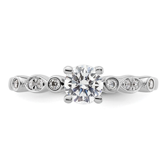 Diamond Semi-mount Engagement Rings