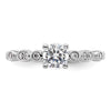 Diamond Semi-mount Engagement Rings