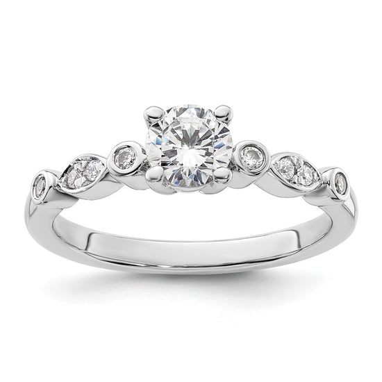 Diamond Semi-mount Engagement Rings
