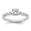 Diamond Semi-mount Engagement Rings
