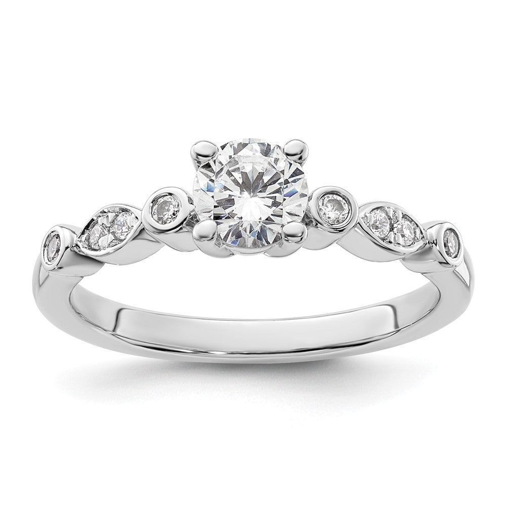 Diamond Semi-mount Engagement Rings