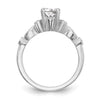 Diamond Semi-mount Engagement Rings