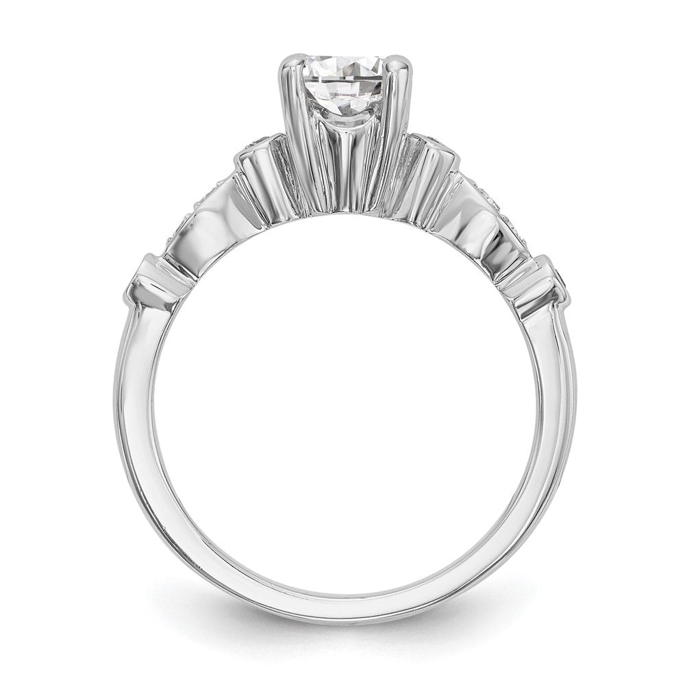 Diamond Semi-mount Engagement Rings
