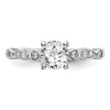 Diamond Semi-mount Engagement Rings