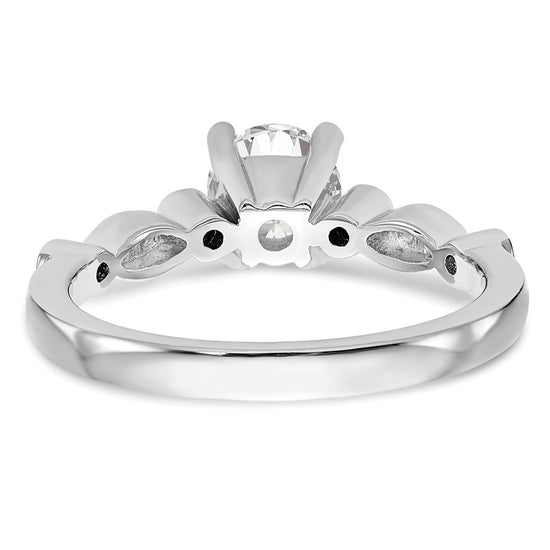 Diamond Semi-mount Engagement Rings